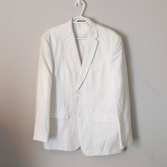 Perry Ellis Suits & Blazers Perry Ellis Mens White Sports Coat